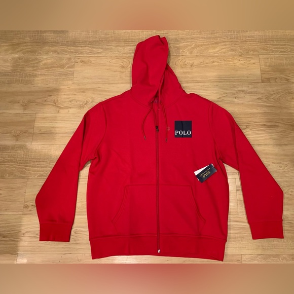 Polo Ralph Lauren Men's Double Knit Tech Fleece Box Logo Full